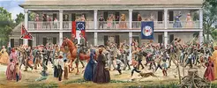 26th North Carolina marching to Gettysburg by MK.webp