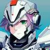 DALL·E 2022-06-20 11.38.39 - A digital anime artwork of an futuristic idol VTuber Gundam Pilot.webp