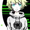 DALL·E 2022-06-28 19.06.03 - cute anime girl with a short dirty blonde curly bob and green ri...webp