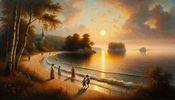 DALLE_2023-10-03_23.30.00_-_Oil_painting_of_a_tranquil_beach_scene_at_sunset_inspired_by_the_d...png